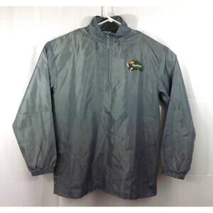 Olympic Team USA Windbreaker Jacket Adult Size Large Road To Rio 2016 Gray